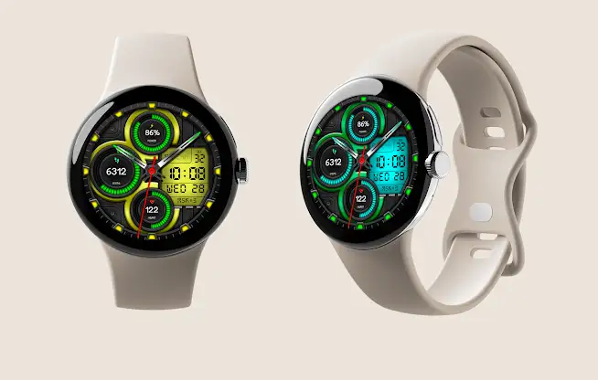 Hybrid NURDA Watch face screenshot 2