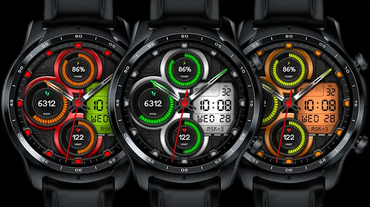 Hybrid NURDA Watch face screenshot 1