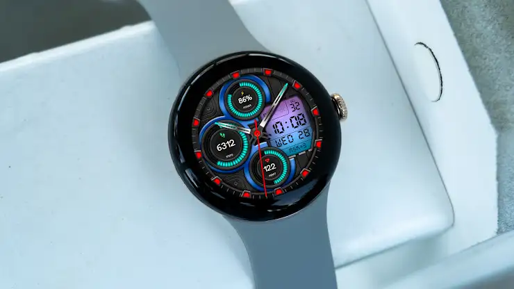 Hybrid NURDA Watch face screenshot 6