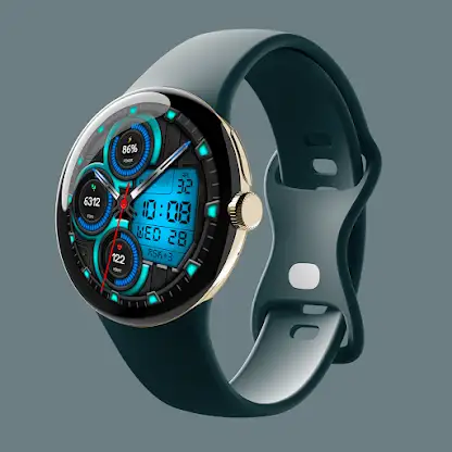 Hybrid NURDA Watch face screenshot 5