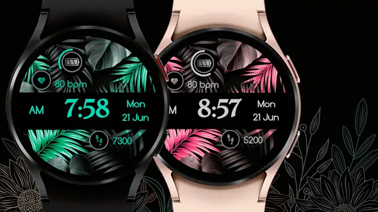 Flora Elegant Design Watchface screenshot 4