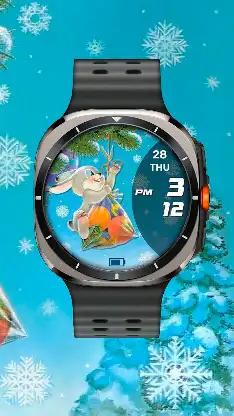 New Year's bunny screenshot 2