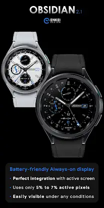 OBSIDIAN 2.1 classic timepiece screenshot 4