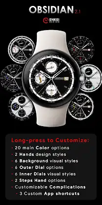 OBSIDIAN 2.1 classic timepiece screenshot 3