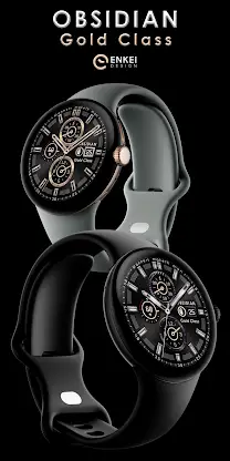 OBSIDIAN Gold Class watch face screenshot 6