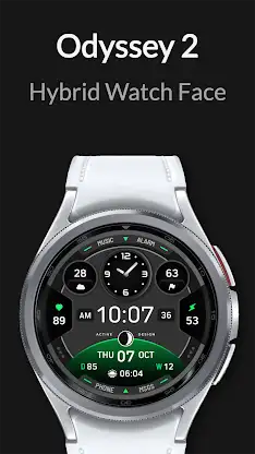 Odyssey 2: Hybrid Watch Face screenshot 4