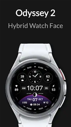 Odyssey 2: Hybrid Watch Face screenshot 8