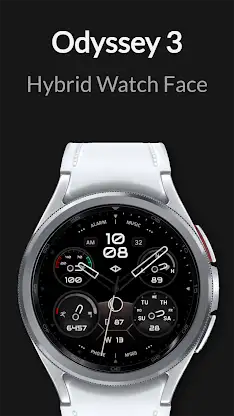 Odyssey 3: Hybrid Watch Face screenshot 2