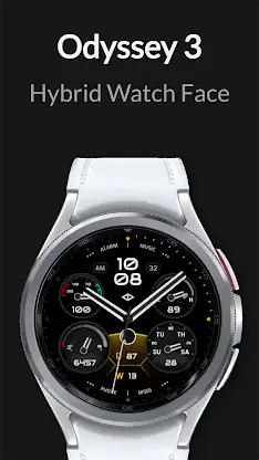 Odyssey 3: Hybrid Watch Face screenshot 8