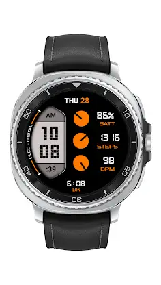 Oled - Digital v5 | watch face screenshot 8