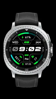 Oled - Digital v6 | watch face screenshot 5