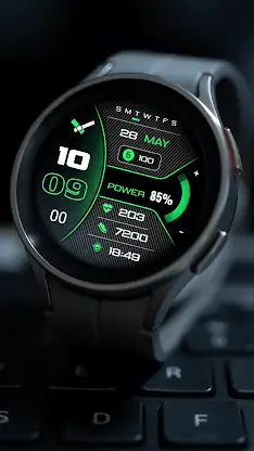 Oled Digital v2 | watch face screenshot 1