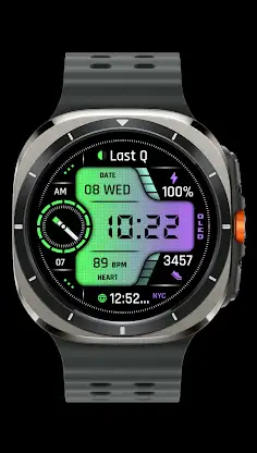 Oled - Digital v8 | watch face screenshot 6