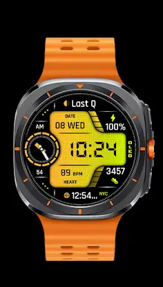 Oled - Digital v8 | watch face screenshot 2