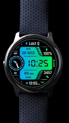 Oled - Digital v8 | watch face screenshot 4