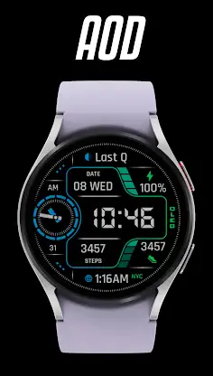 Oled - Digital v8 | watch face screenshot 7
