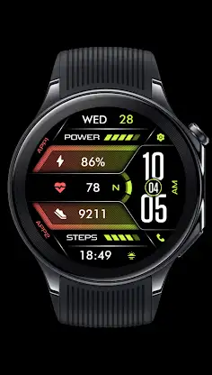 Oled - Digital v9 | watch face screenshot 5