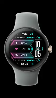 Oled - Digital v9 | watch face screenshot 3