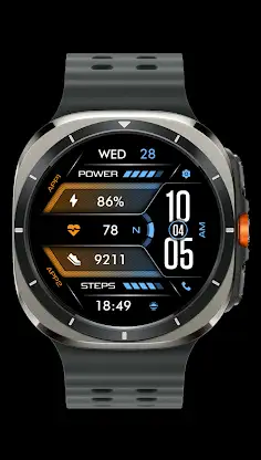 Oled - Digital v9 | watch face screenshot 6