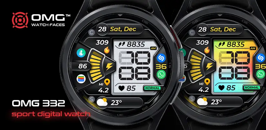 OMG 332 Sport Digital Watch screenshot 1