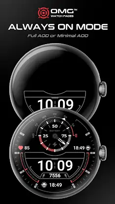 OMG 406 - Digital Watch Face screenshot 6