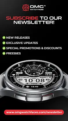 OMG 406 - Digital Watch Face screenshot 7