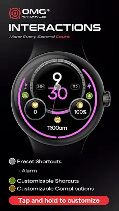 OMG 425 - Minimal Watch Face screenshot 3