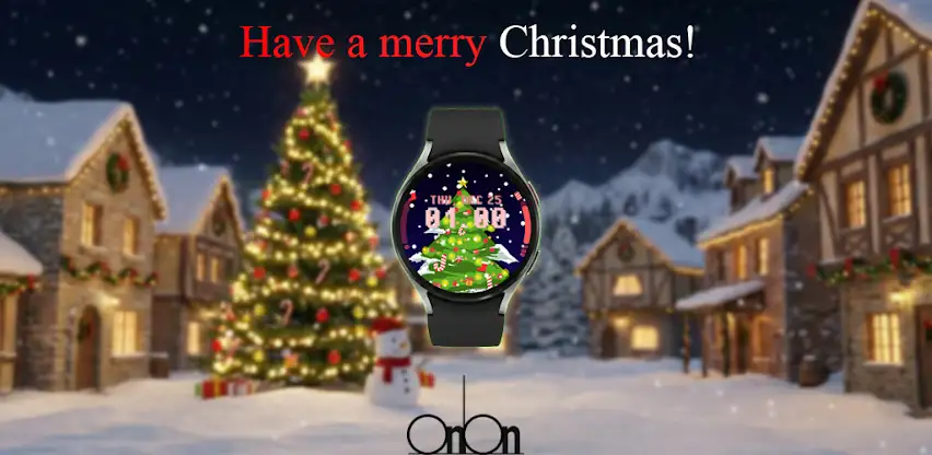 onion watchface X-mas 2025 screenshot 1