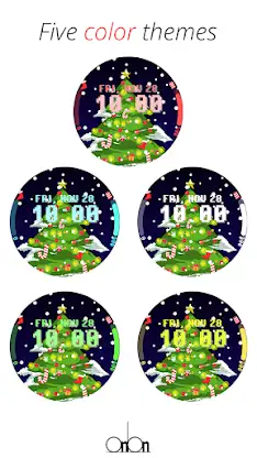onion watchface X-mas 2025 screenshot 6