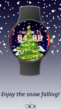 onion watchface X-mas 2025 screenshot 3