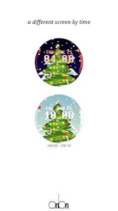 onion watchface X-mas 2025 screenshot 5