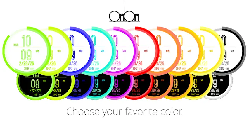 OniOn watchface 014 screenshot 4