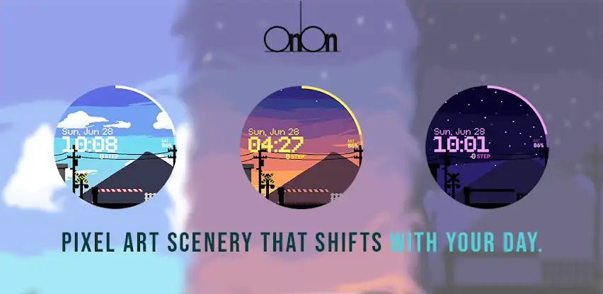 Onion Watchface 015 screenshot 4