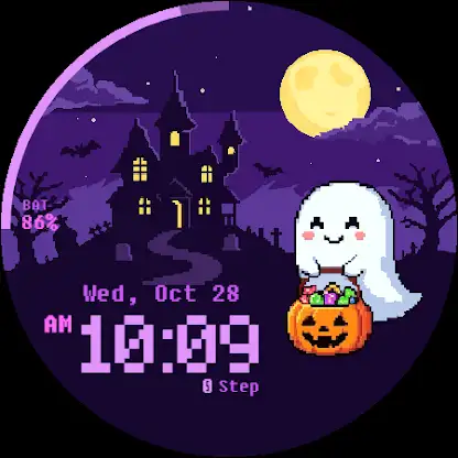 onion watchface 017 Halloween screenshot 7