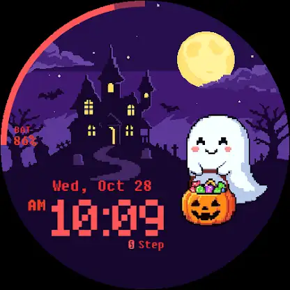 onion watchface 017 Halloween screenshot 6