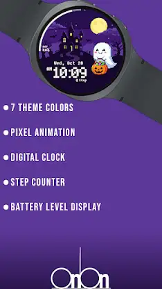 onion watchface 017 Halloween screenshot 3