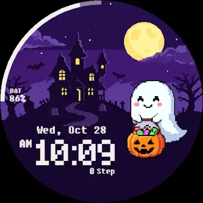 onion watchface 017 Halloween screenshot 4