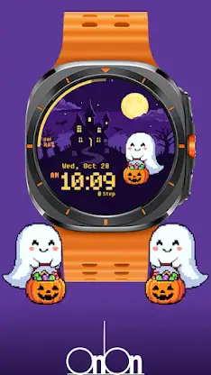onion watchface 017 Halloween screenshot 2