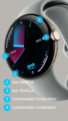 Oogly Dark Simple Analog screenshot 5