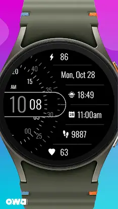 Rotatory Watch Face 021 screenshot 1