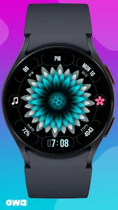 Dahlia Watch Face 034 screenshot 1