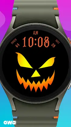 Halloween Watch Face 048 screenshot 1