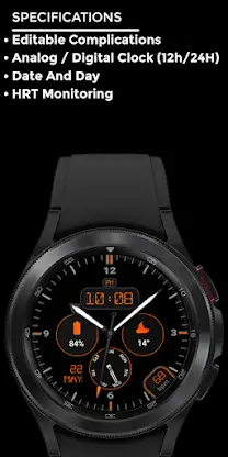 Ortanight - watch face screenshot 4