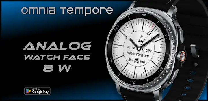 OT | Analog Watch Face 8 W — Android app banner