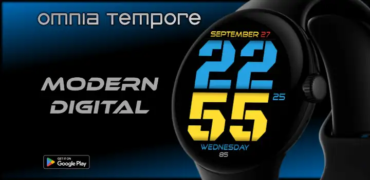 OT | Modern Digital Watch Face — Android app banner
