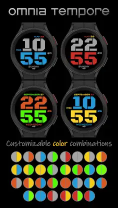 OT | Modern Digital Watch Face screenshot 7