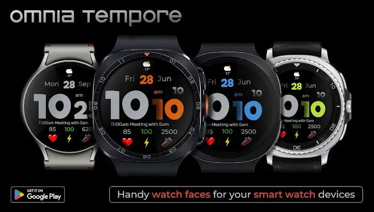 OT | Sporty Color Watch Face 2 screenshot 1