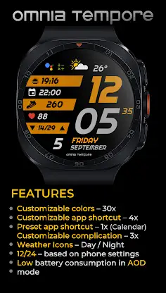 OT | Sporty Color Watch Face 3 screenshot 5
