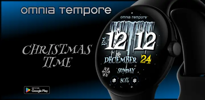 OT | Christmas Time Watch Face — Android app banner