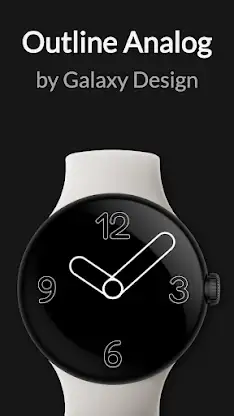 Minimal Watch Face 3 screenshot 1